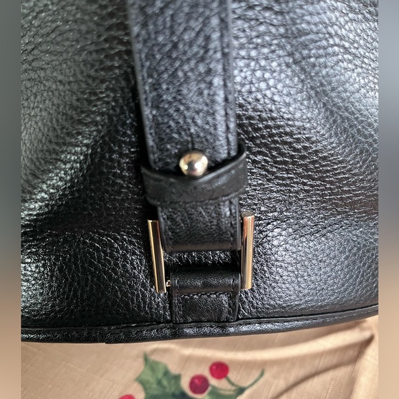 NWT Brahmin Maddie Sling Backpack in BLACK GRYPHON main image 11